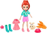 Figurka Polly Pocket Lila z króliczkiem i akcesoriami