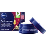 Krém proti starnutiu na tvár Nivea 0 SPF na noc 50 ml