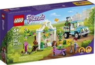 LEGO Friends 41707 Furgonetka do Sadzenia Drzew Szklarnia Taczka 6+