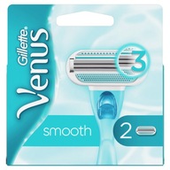 Wkłady do maszynek Ostrza Gillette Venus smooth - 2 sztuki