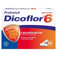 Dicoflor 6 nad 3 roky probiotikum 10 kapsúl črevná imunita