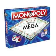 Gra planszowa Winning Moves Monopoly Monopol Edycja Mega 2-8 osób wiek 8 PL