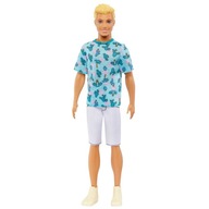 Barbie Ken Fashionistas Lalka Niebieski T-shirt w kaktusy