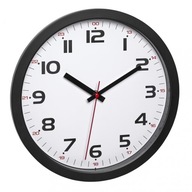 Nástenné hodiny TFA čierne 30cm