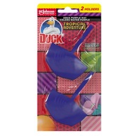 DUCK Tropical Adventure 4W1 PRÍVESOK KOCKA NA TOALETU 2X40G