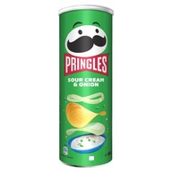 CHIPSY PRINGLES CREAM & ONION 165g