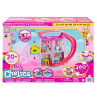 HCK77 BARBIE CHELSEA DOMEK ZABAW dla lalek + akcesoria