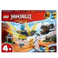 LEGO Ninjago Nya i Arin - bitwa na grzbiecie małego smoka 71798