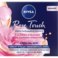 Pleťový krém Nivea proti vráskam Rose Touch na noc 50 ml