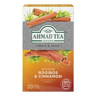 Ahmad Tea Čaj Rooibos Škorica Expresná 20 vrecúšok