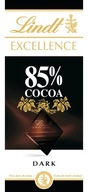 CZEKOLADA LINDT EXCELLENCE DARK Ciemna Gorzka 100 g 85% CACAO