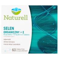 NATURELL Organický selén + E 60 tabliet