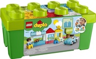 LEGO Duplo Średnie Zielone Pudełko Duże Klocki BOX 2+