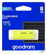 PENDRIVE 8GB GOODRAM USB 2.0 UME2 ŻÓŁTY PEN DRIVE