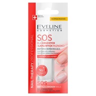 Eveline Nail Therapy Lakier odżywka SOS kruchych i łamliwych paznokci 12ml