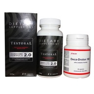Testoral + Deca Drolon sila hmotnosť Testosterón