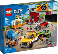 LEGO CITY 60258 TUNINGOVÁ DIELŇA GARÁŽ MESTO PL