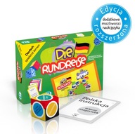 Gra językowa Niemiecki Die Rundreise. Opr. karton