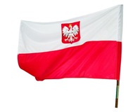Bandera Polska POLSKI Narodowa112x70 cm Mocna Producent ManufakturaFlag