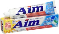 Mätová zubná gélová pasta Cavity Protection AIM Multi Benefit 156 g