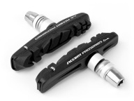 Brzdové doštičky ACCENT 3-Function Pro V-Brake, čierne puzdro, čierne kolesá