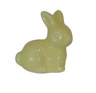 Zajączek zając królik żółty mini Wielkanoc stroik