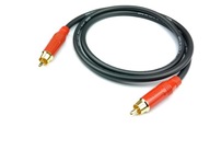 Kábel pre subwoofery LGJ Group KLOTZ AC106 Kabel do Subwoofera AMPHENOL štandardný (RCA - RCA) 1 m