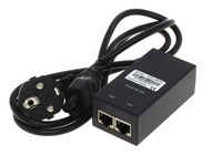 ZASILACZ POE DO KAMER IP PO SKRĘTCE rJ-45 PoE 48V