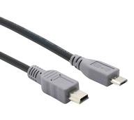 Kabel MicroUSB Micro USB - Mini USB MiniUSB M/M 1M