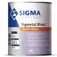 Sigmetal Direct Antikorózny smalt na oceľová základňa ZN 0,8L