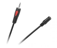 Przedłużacz JACK 3,5mm stereo wtyk-gniazdo 3,0m CT