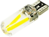 Żarówka LED W5W COB 2W FILAMENT 250lm 12V 24V T10