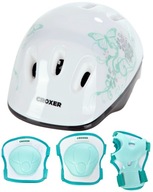 Zestaw miętowy CROXER Ochraniacze Neve XS + Kask Silky XS