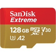 Karta Sandisk microsd Extreme 128GB GoPro Hero 11 12 Max DJI Insta360