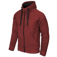 Mikina Helikon Tactical Hoodie MELANGE RED VEĽ. M