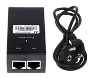 ZASILACZ PoE PO SKRĘTCE DO KAMER IP RJ-45 PoE 48V