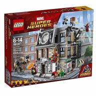 LEGO SUPER HEROES 76108 SANCTUM SPIDERMAN IRON MAN