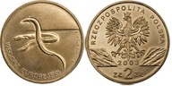 2 zł (2003) - Węgorz europejski (mennicza)