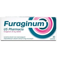 Furaginum USP furagina 50mg dla kobiet 30 tabletek