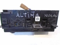 PANEL air conditioning devices NISSAN ALTIMA and