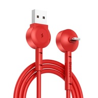 Kabel USB - Apple Lightning Baseus 1m czerwony