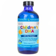 Nordic Naturals Children's DHA 530 mg Kwasy Omega-3 dla dzieci truskawka (P