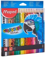 Ceruzkové pastelky Maped 24 ks