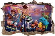 SAMOLEPKY NA STENU Diera 78 TOY STORY 4 100x65 cm