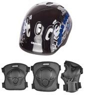 Zestaw CROXER Ochraniacze Gauss M + kask Runner M