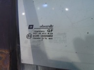 window TROJKAT right OPEL ASTRA and F CABRIO