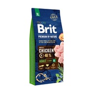 Sucha karma Brit Premium by Nature Adult XL 15 kg