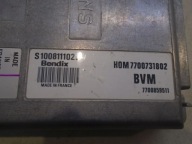 control unit of the engine RENAULT 19 7700731802