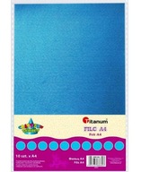 Filc dekoracyjny A4 błękitny 2mm gramatura 200g 345142