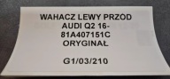 arm left front AUDI Q2 2016- 81A407151C ORYG